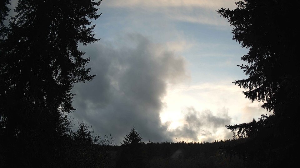 Pacific Northwest skyline timelapse on Dec 06, 2025 at 4:00 PM
