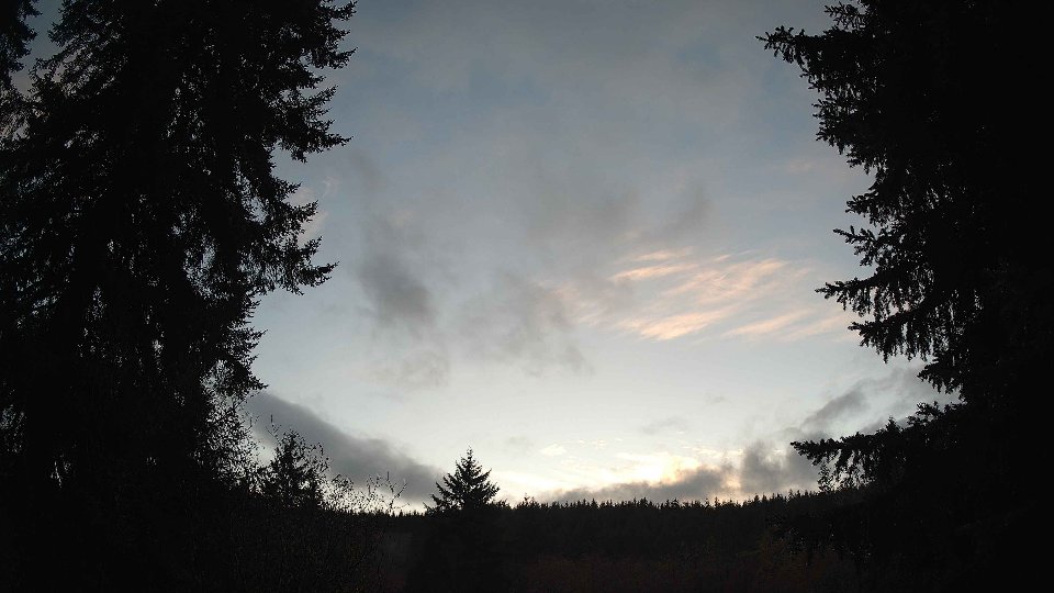 Pacific Northwest skyline timelapse on Dec 06, 2025 at 4:15 PM