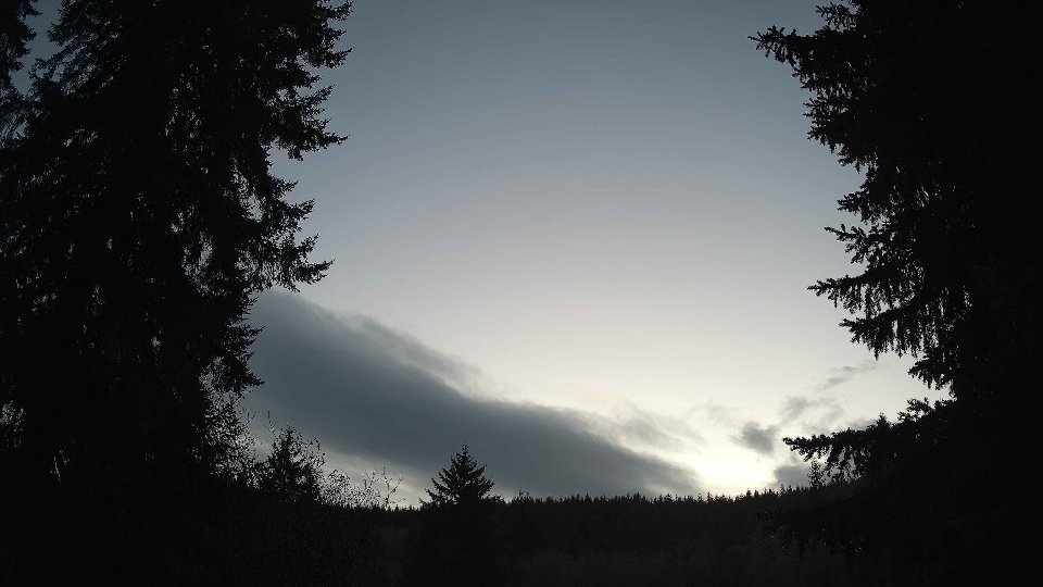 Pacific Northwest skyline timelapse on Dec 06, 2025 at 4:30 PM