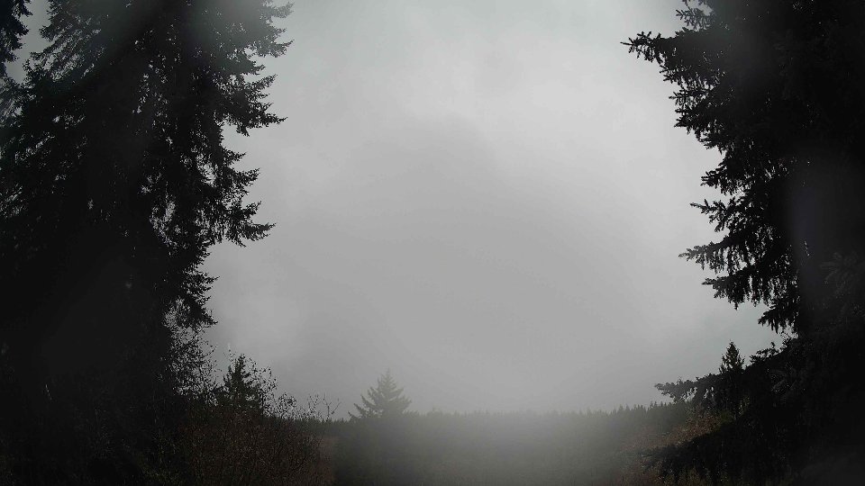 Pacific Northwest skyline timelapse on Dec 07, 2025 at 8:00 AM