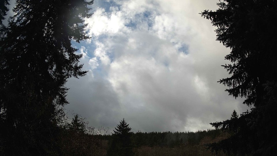 Pacific Northwest skyline timelapse on Dec 07, 2025 at 12:00 PM