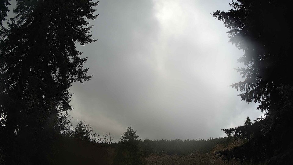 Pacific Northwest skyline timelapse on Dec 07, 2025 at 12:15 PM