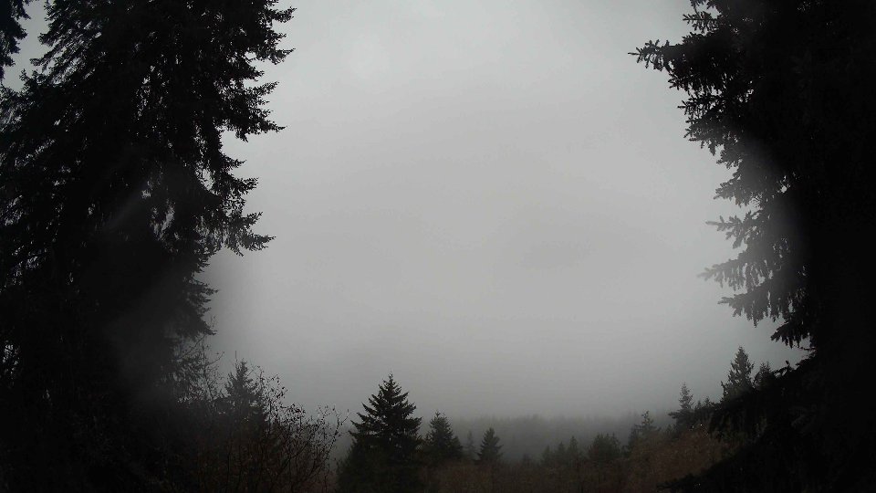 Pacific Northwest skyline timelapse on Dec 09, 2025 at 7:45 AM
