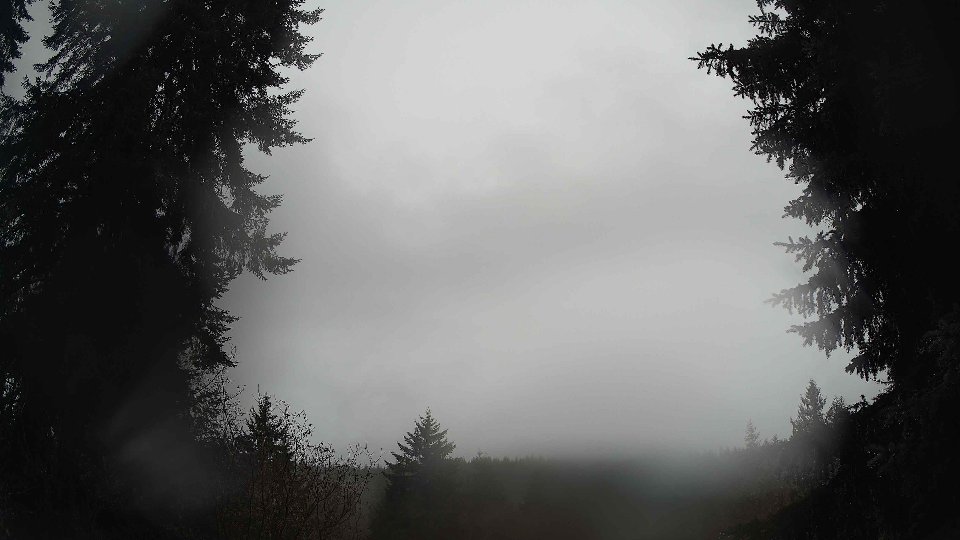 Pacific Northwest skyline timelapse on Dec 09, 2025 at 8:00 AM
