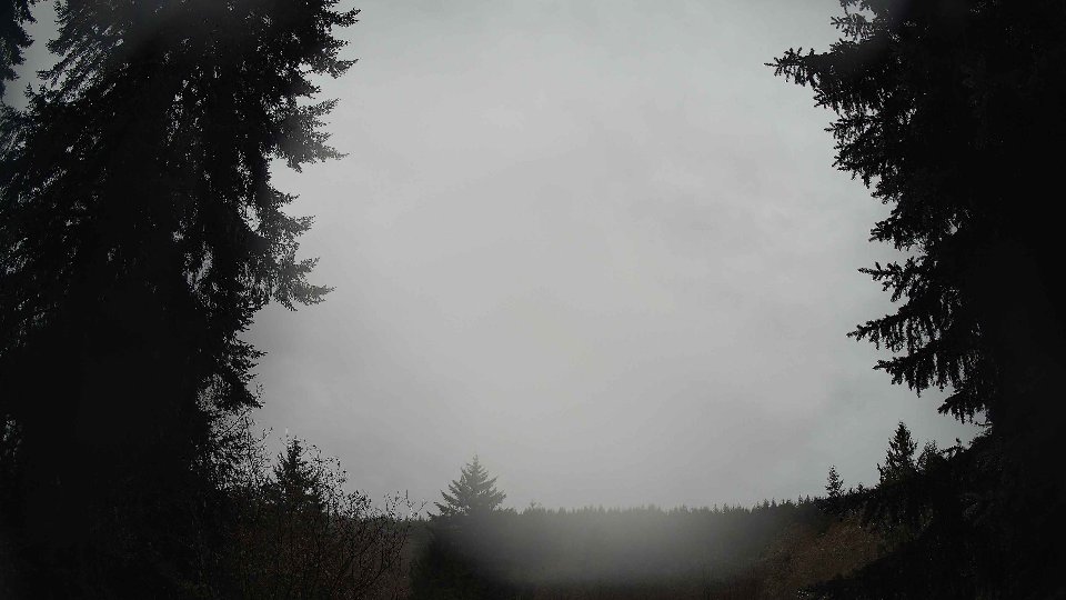 Pacific Northwest skyline timelapse on Dec 09, 2025 at 8:15 AM