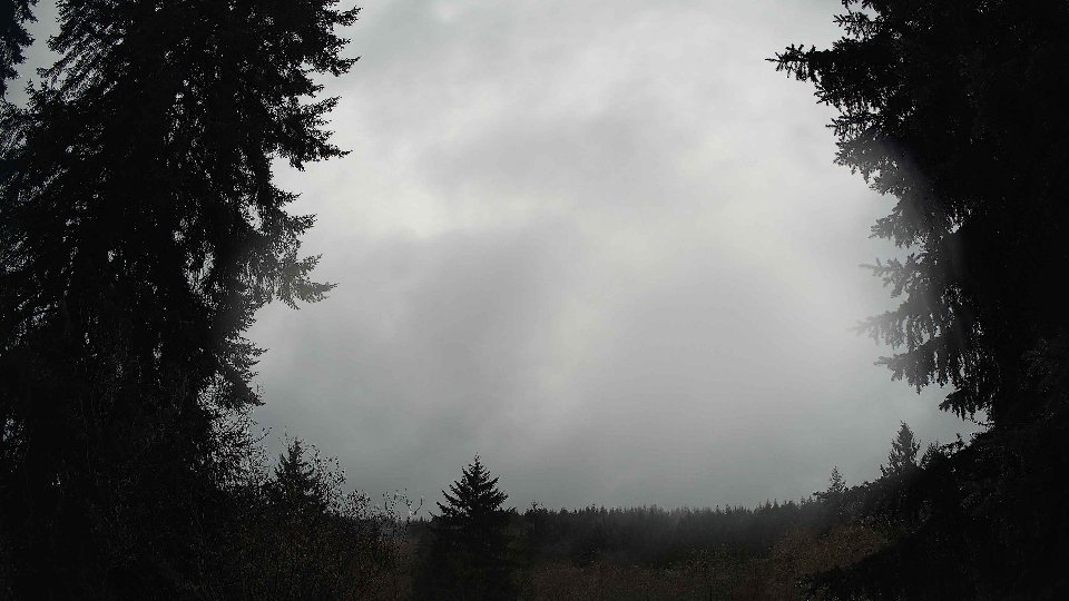 Pacific Northwest skyline timelapse on Dec 09, 2025 at 12:30 PM