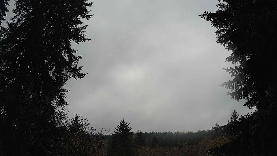 Pacific Northwest skyline timelapse on Dec 09, 2025 at 12:45 PM