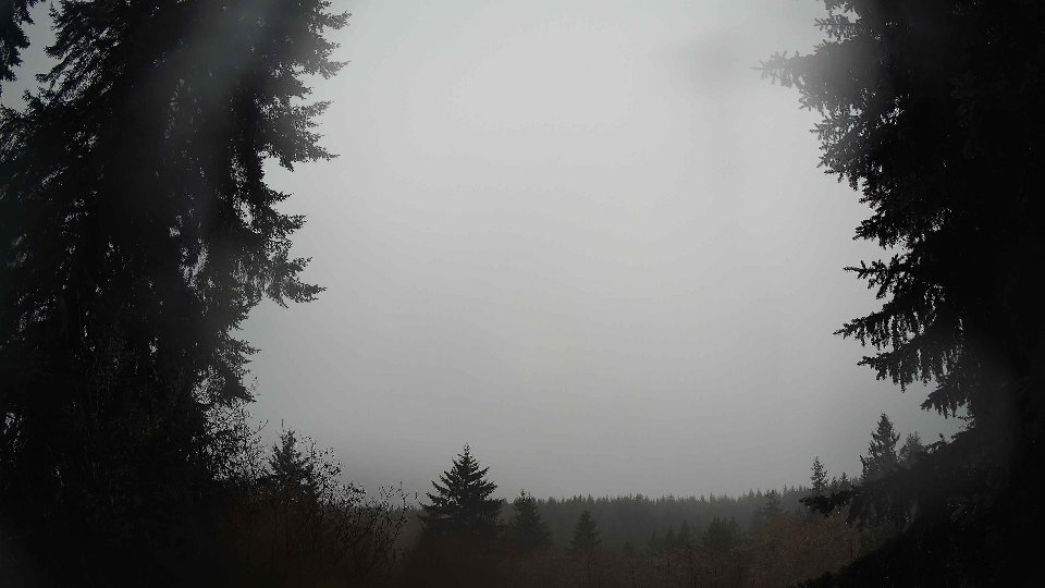 Pacific Northwest skyline timelapse on Dec 11, 2025 at 8:00 AM