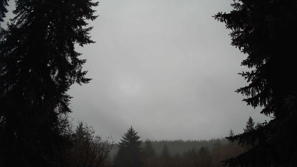 Pacific Northwest skyline timelapse on Dec 12, 2025 at 7:30 AM