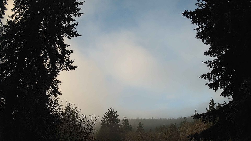 Pacific Northwest skyline timelapse on Dec 12, 2025 at 8:45 AM