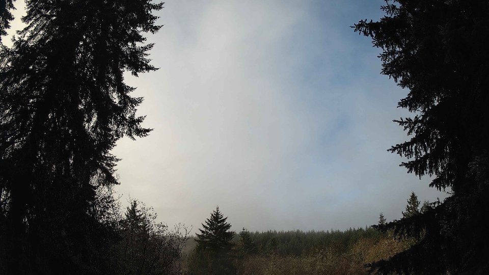 Pacific Northwest skyline timelapse on Dec 12, 2025 at 9:45 AM