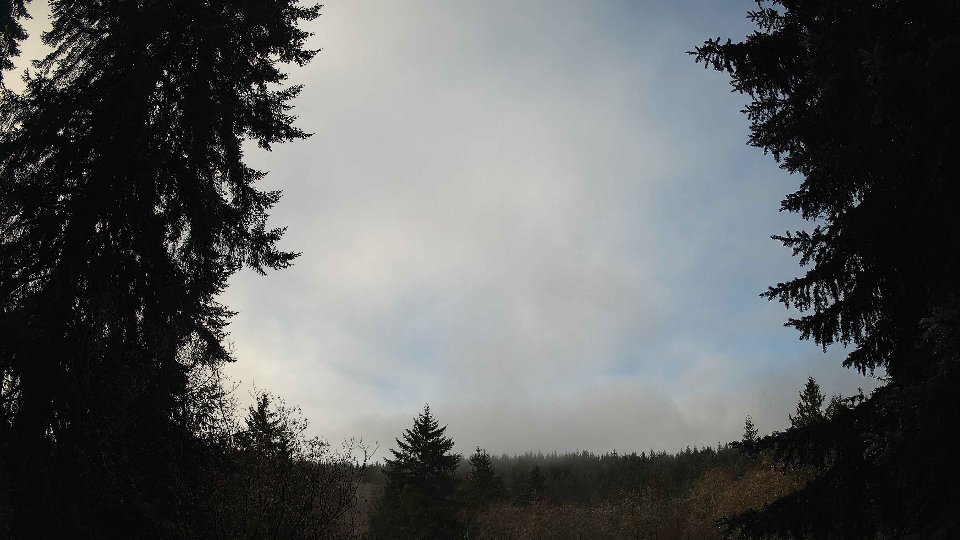 Pacific Northwest skyline timelapse on Dec 12, 2025 at 10:00 AM