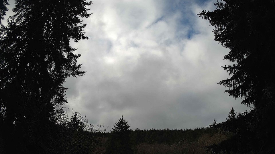 Pacific Northwest skyline timelapse on Dec 12, 2025 at 12:00 PM