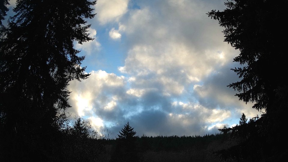 Pacific Northwest skyline timelapse on Dec 12, 2025 at 3:45 PM