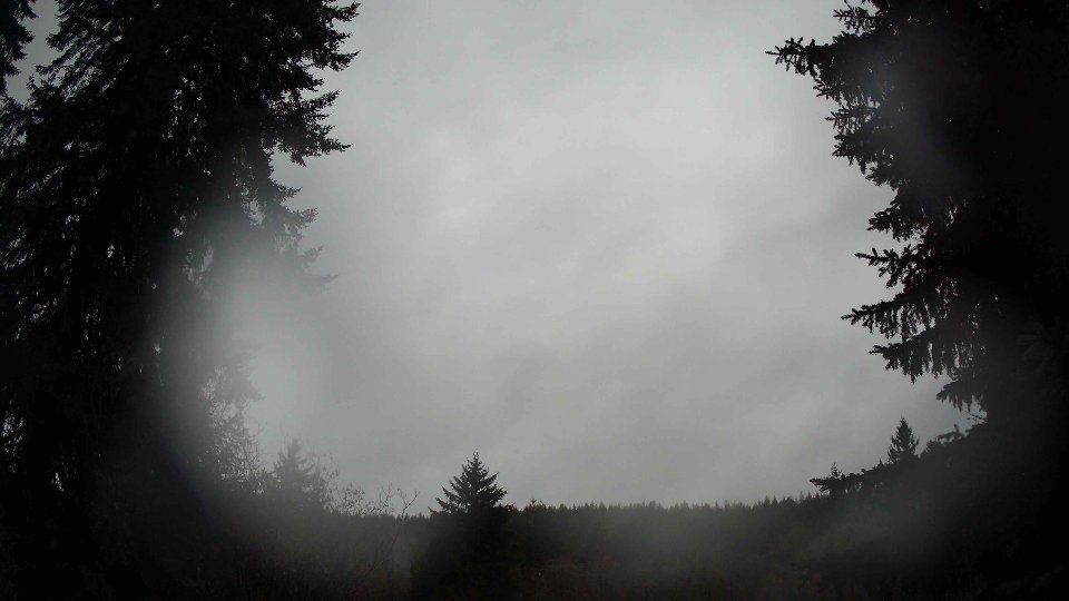 Pacific Northwest skyline timelapse on Dec 15th, 2025 at 7:45 AM