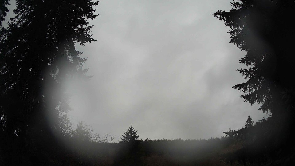 Pacific Northwest skyline timelapse on Dec 15th, 2025 at 8:00 AM