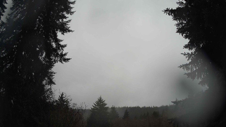 Pacific Northwest skyline timelapse on Dec 15th, 2025 at 8:30 AM