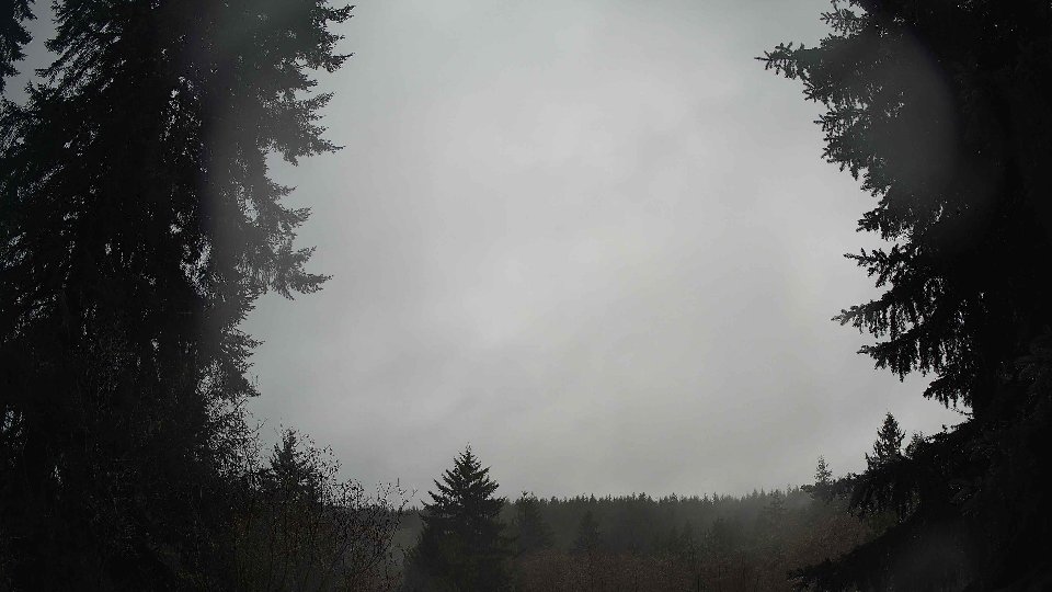 Pacific Northwest skyline timelapse on Dec 15th, 2025 at 8:45 AM