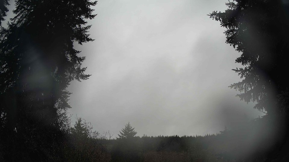 Pacific Northwest skyline timelapse on Dec 15th, 2025 at 9:00 AM
