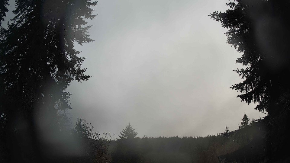 Pacific Northwest skyline timelapse on Dec 15th, 2025 at 9:30 AM