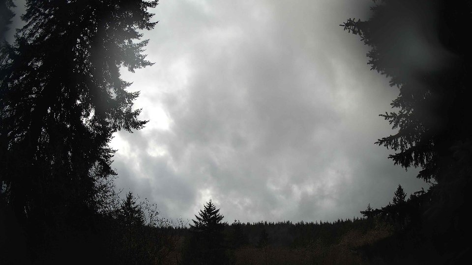 Pacific Northwest skyline timelapse on Dec 15th, 2025 at 1:15 PM