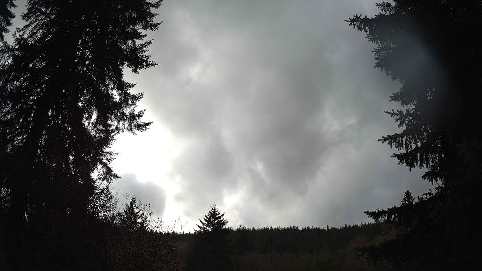 Pacific Northwest skyline timelapse on Dec 15th, 2025 at 2:00 PM