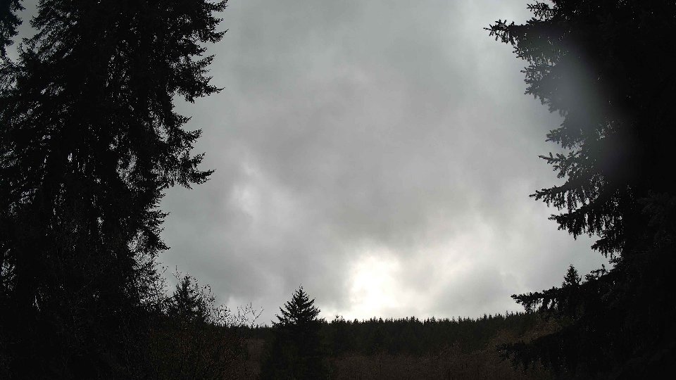 Pacific Northwest skyline timelapse on Dec 15th, 2025 at 2:15 PM