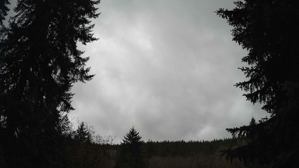 Pacific Northwest skyline timelapse on Dec 15th, 2025 at 3:00 PM