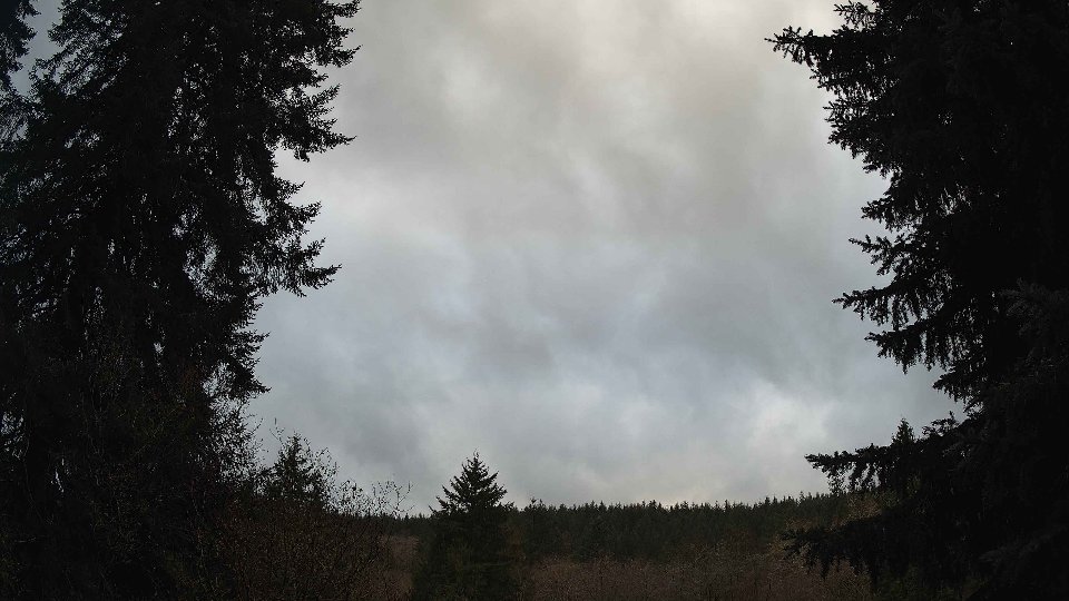 Pacific Northwest skyline timelapse on Dec 15th, 2025 at 3:30 PM