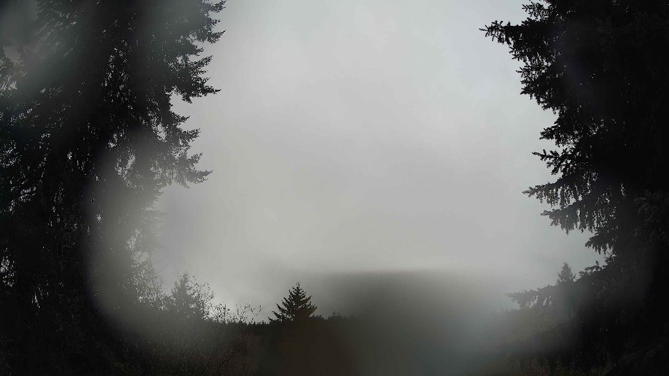 Pacific Northwest skyline timelapse frame from Dec 16th, 2025 at 8:15 AM