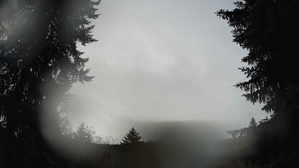 Pacific Northwest skyline timelapse frame from Dec 16th, 2025 at 8:30 AM