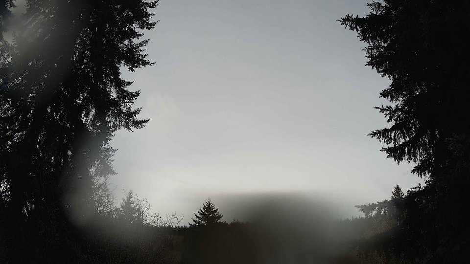 Pacific Northwest skyline timelapse frame from Dec 16th, 2025 at 9:15 AM