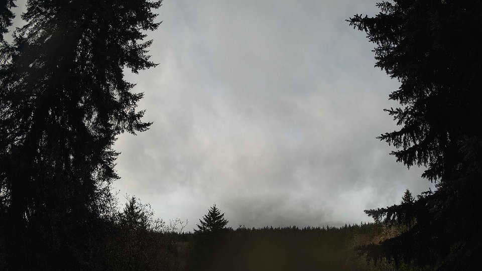 Pacific Northwest skyline timelapse frame from Dec 16th, 2025 at 10:15 AM
