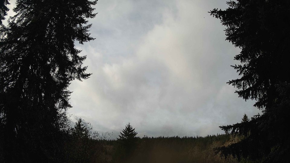 Pacific Northwest skyline timelapse frame from Dec 16th, 2025 at 10:30 AM