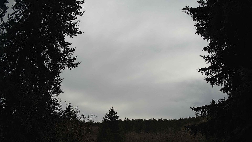 Pacific Northwest skyline timelapse frame from Dec 16th, 2025 at 2:15 PM