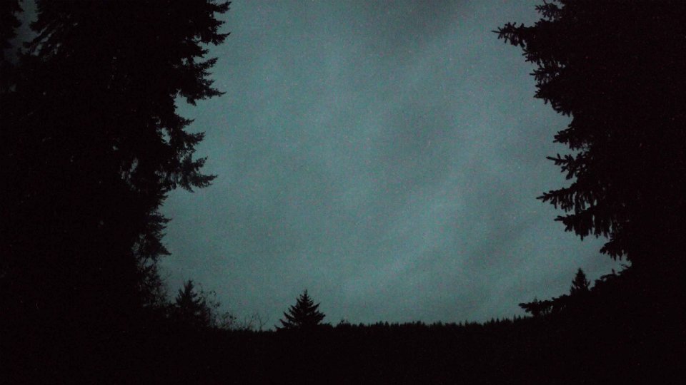 Pacific Northwest skyline timelapse frame from Dec 16th, 2025 at 5:00 PM