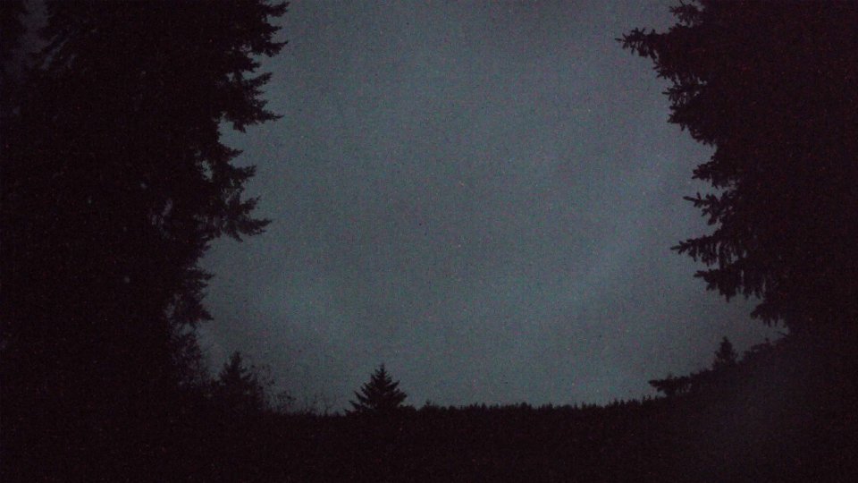 Pacific Northwest skyline timelapse frame from Dec 16th, 2025 at 5:03 PM