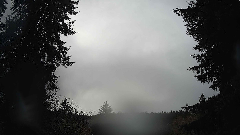 Pacific Northwest skyline timelapse frame from Dec 17th, 2025 at 7:15 AM