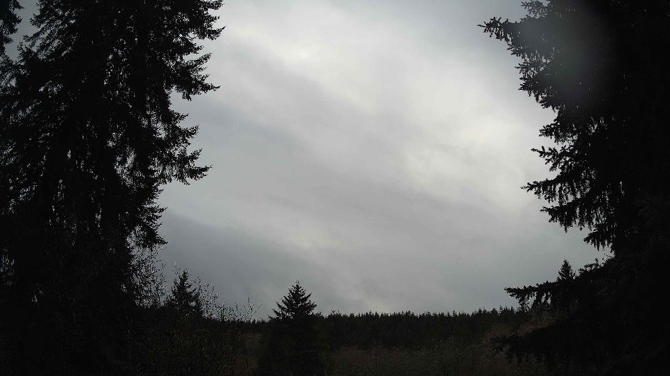 Pacific Northwest skyline timelapse frame from Dec 17th, 2025 at 10:00 AM