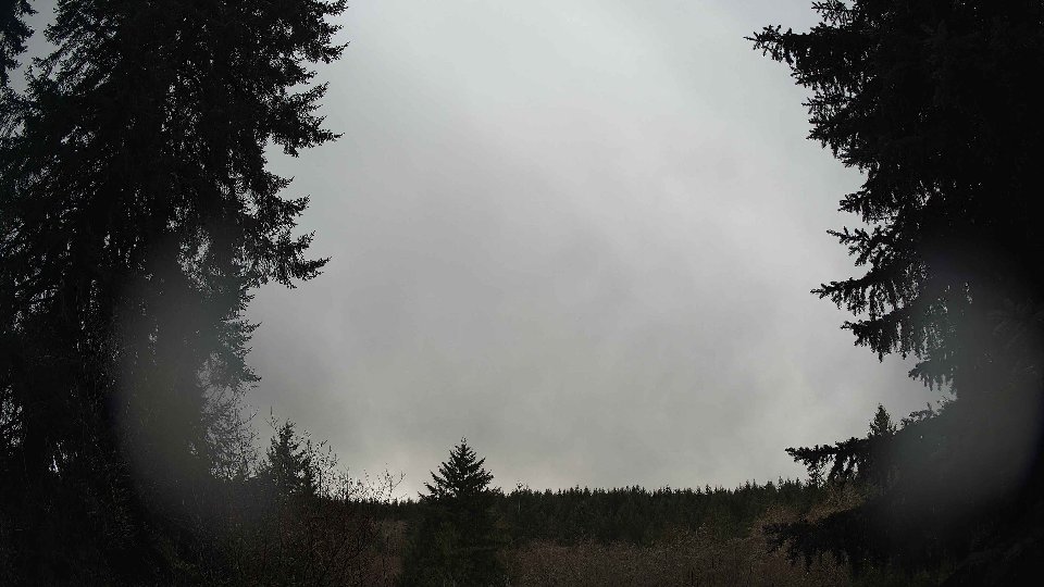Pacific Northwest skyline timelapse frame from Dec 17th, 2025 at 10:15 AM