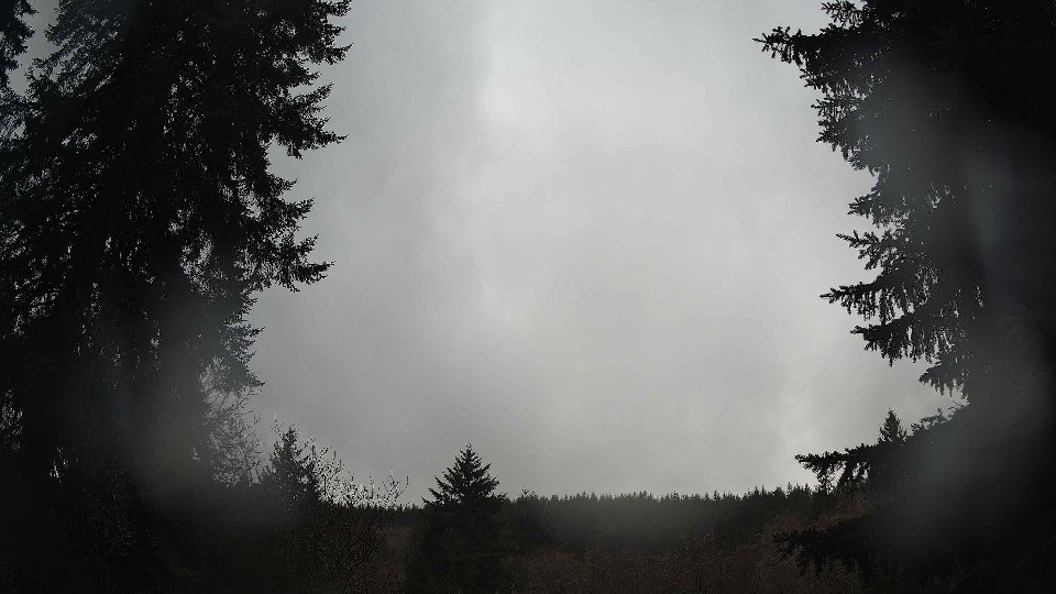 Pacific Northwest skyline timelapse frame from Dec 17th, 2025 at 10:30 AM