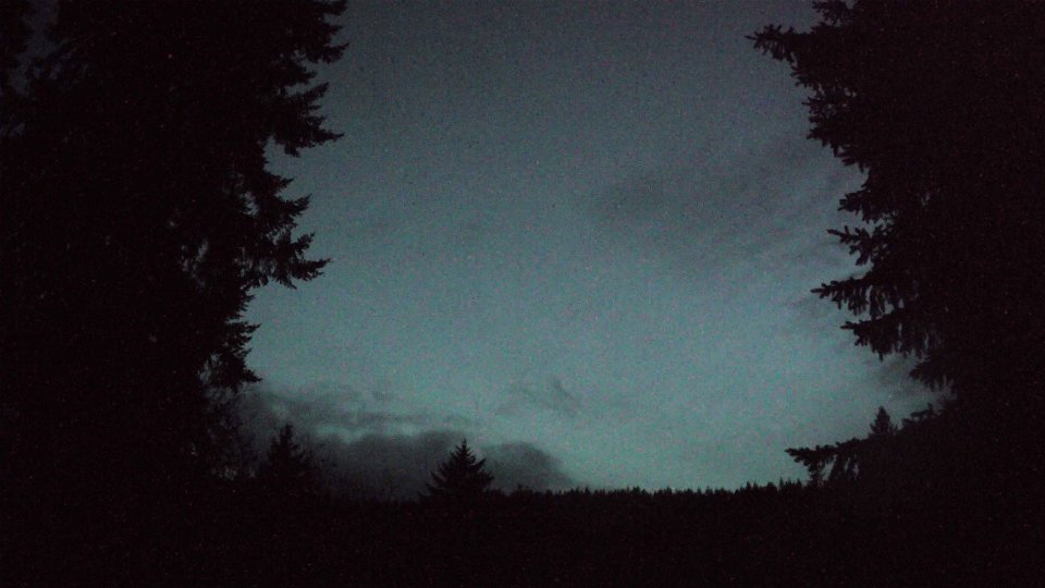 Pacific Northwest skyline timelapse frame from Dec 17th, 2025 at 12:15 PM