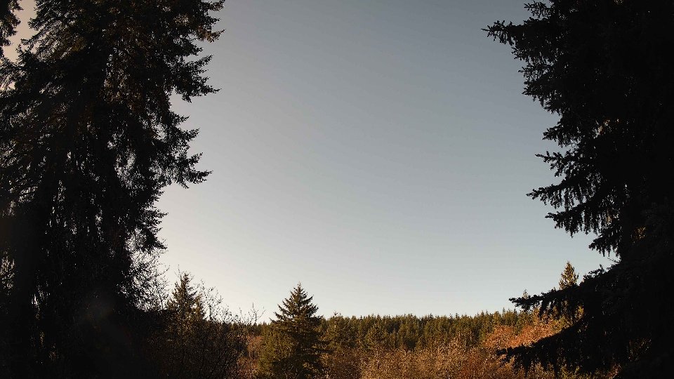 Pacific Northwest skyline timelapse frame from Dec 17th, 2025 at 5:00 AM
