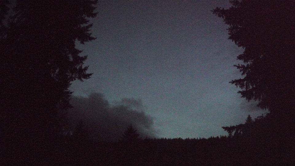 Pacific Northwest skyline timelapse frame from Dec 17th, 2025 at 12:16 PM