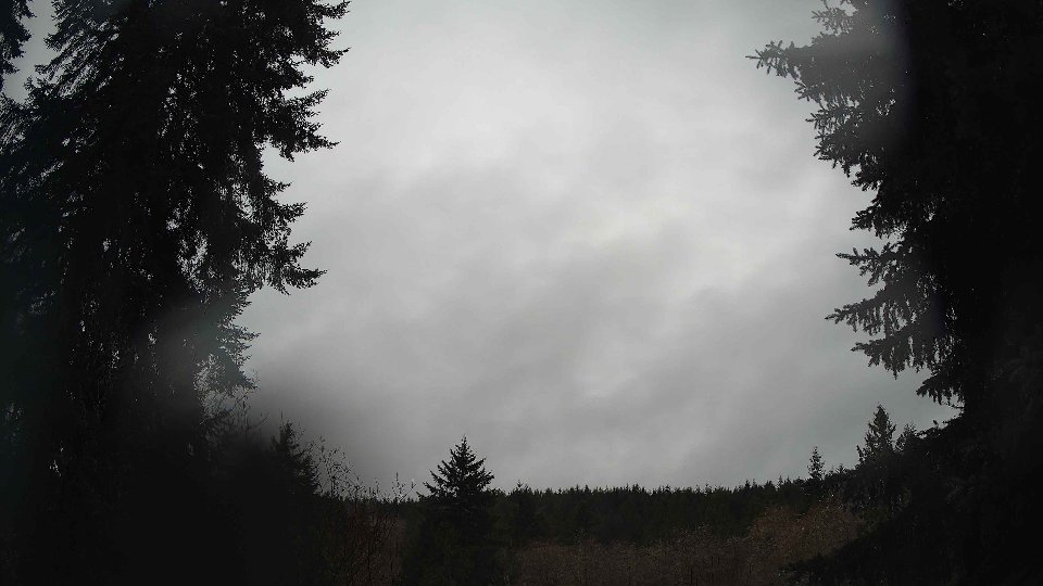 Pacific Northwest skyline timelapse frame from Dec 18th, 2025 at 8:30 AM