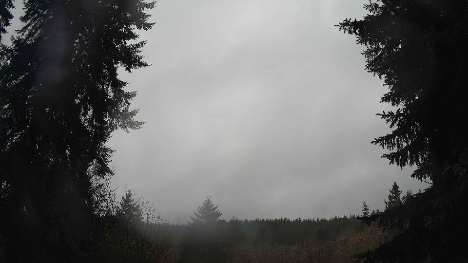 Pacific Northwest skyline timelapse frame from Dec 18th, 2025 at 9:30 AM