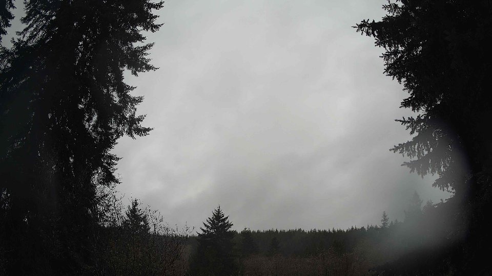 Pacific Northwest skyline timelapse frame from Dec 18th, 2025 at 10:00 AM
