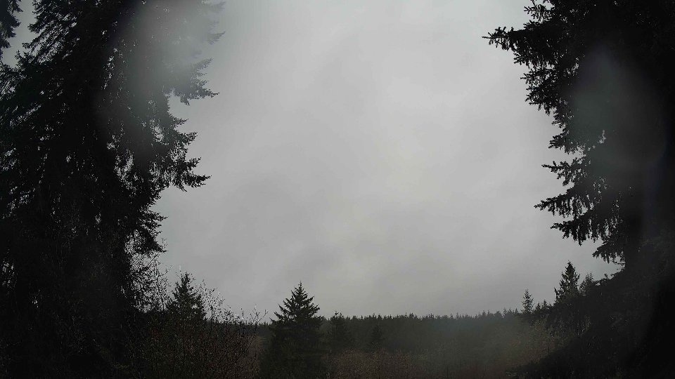 Pacific Northwest skyline timelapse frame from Dec 18th, 2025 at 10:45 AM