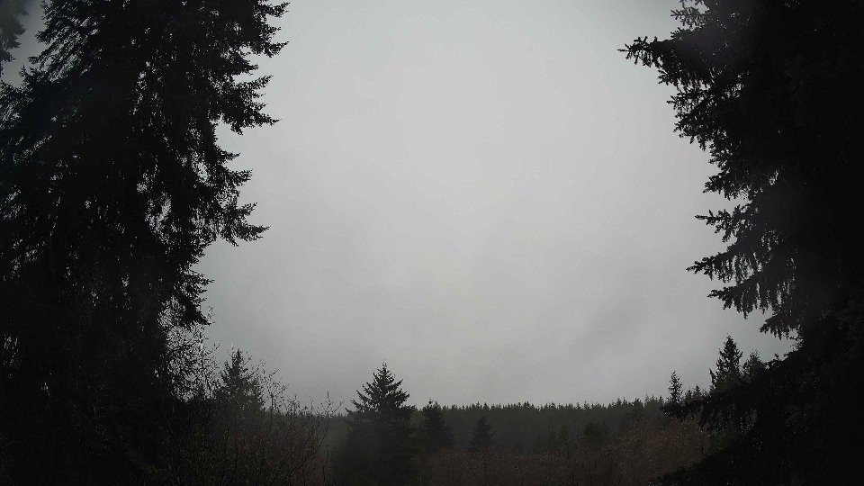Pacific Northwest skyline timelapse frame from Dec 18th, 2025 at 1:30 PM