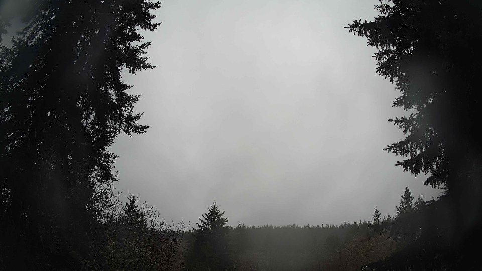 Pacific Northwest skyline timelapse frame from Dec 18th, 2025 at 2:00 PM